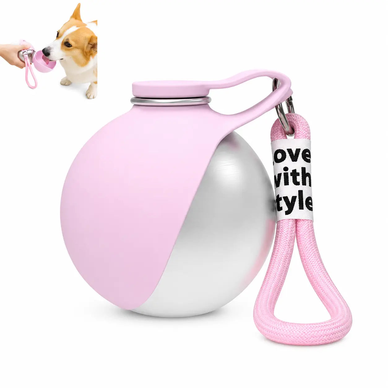 Durable & Spill-Proof Dog Water Dispenser β High-Quality, Long-Lasting Portable Bottle for All-Terrain Travel, Easy Single-Handed Operation, Guaranteed Leak-Free Performance