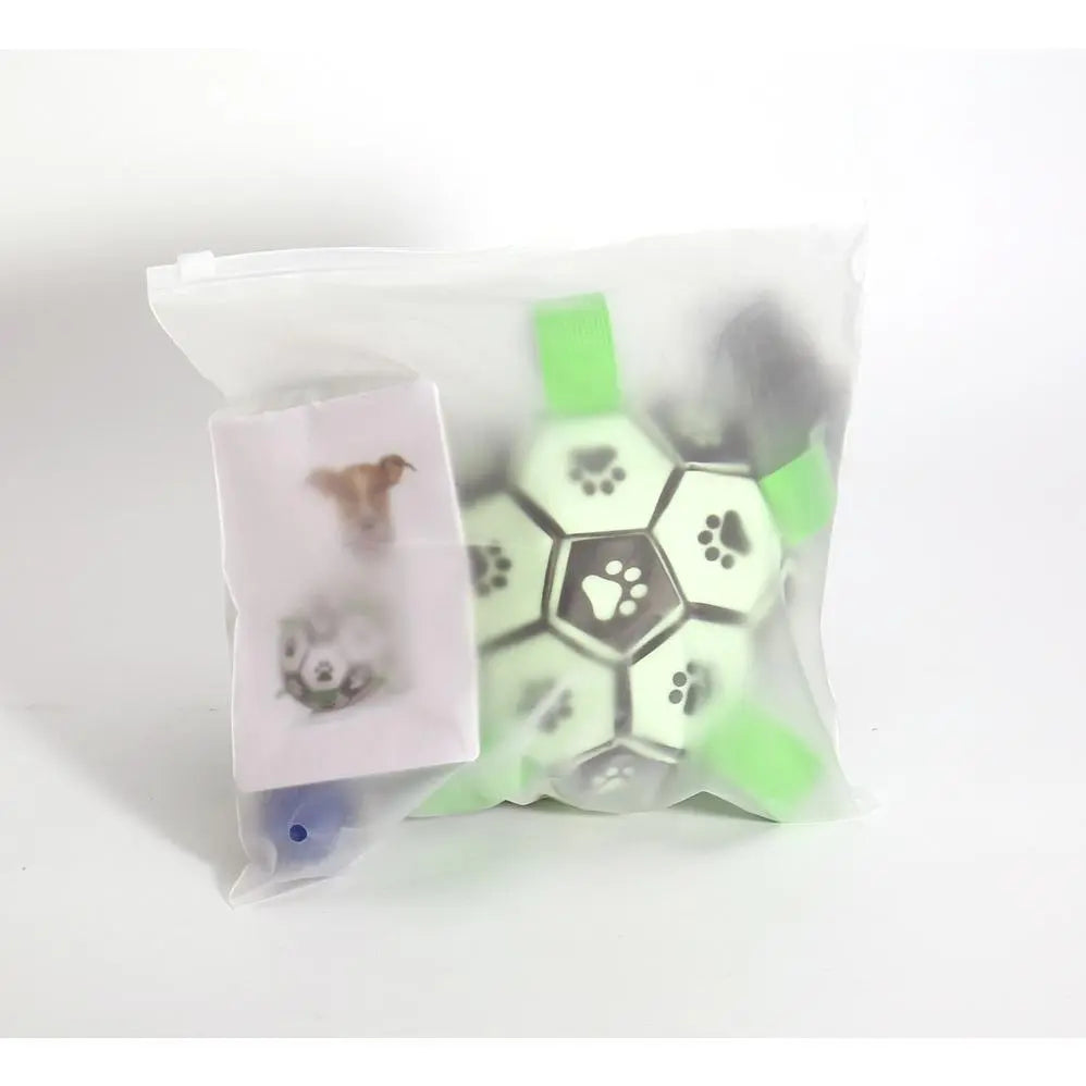 Dog Soccer Ball Toy, Outdoor-Specific Fetch Training Toy Ball, Chew-Resistant and Durable, Outdoor Interactive Pet Ball,Pet Toy Supplies, Suitable for Small, Medium, and Large Dogs.