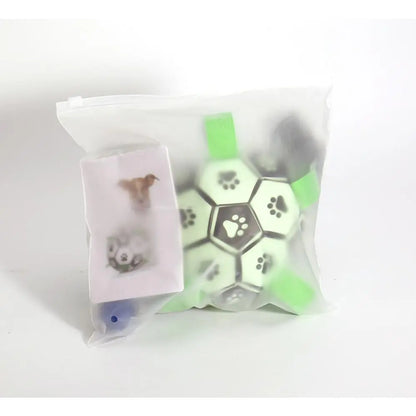 Dog Soccer Ball Toy, Outdoor-Specific Fetch Training Toy Ball, Chew-Resistant and Durable, Outdoor Interactive Pet Ball,Pet Toy Supplies, Suitable for Small, Medium, and Large Dogs.